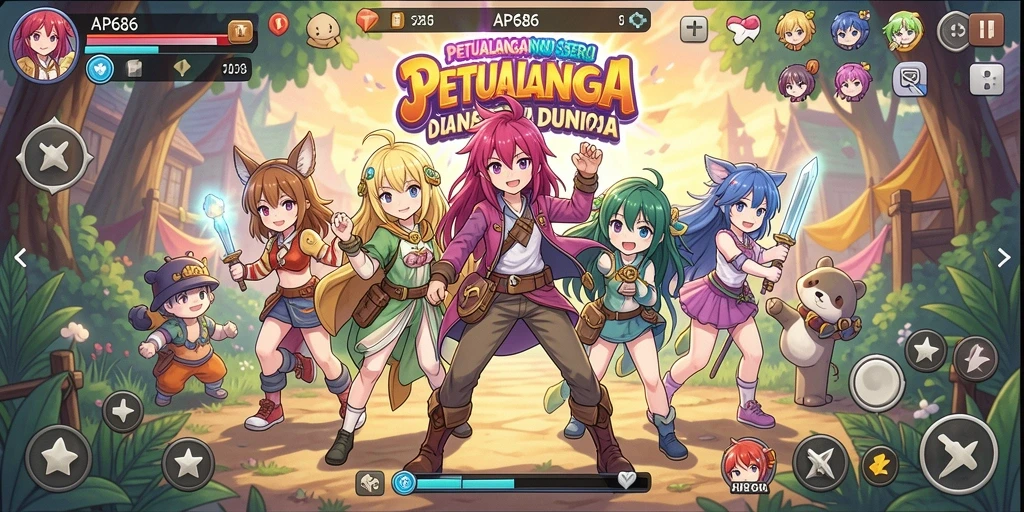 Gameplay seru dan menarik dalam AP686.
