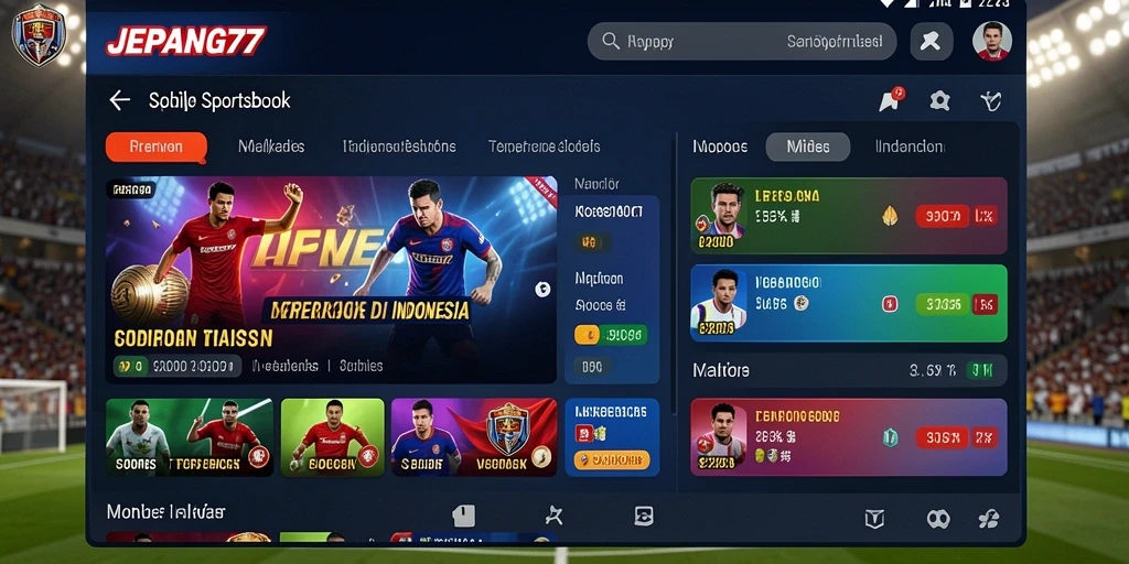 Tampilan gameplay live betting di JEPANG77 yang menarik dan interaktif.