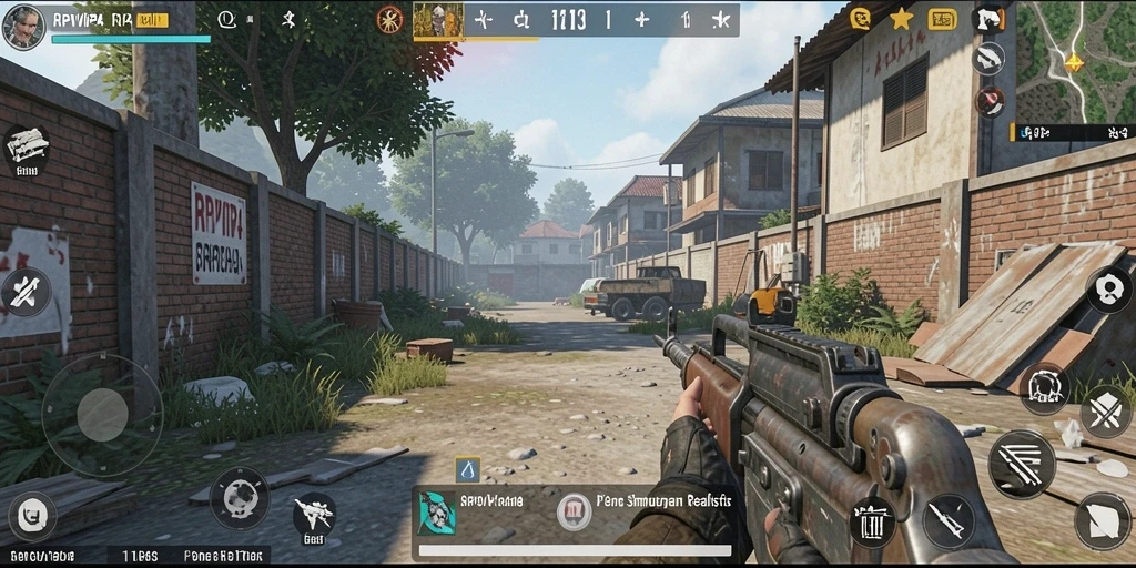 Tampilan gameplay RPVIP4 yang mengesankan dan realistis.