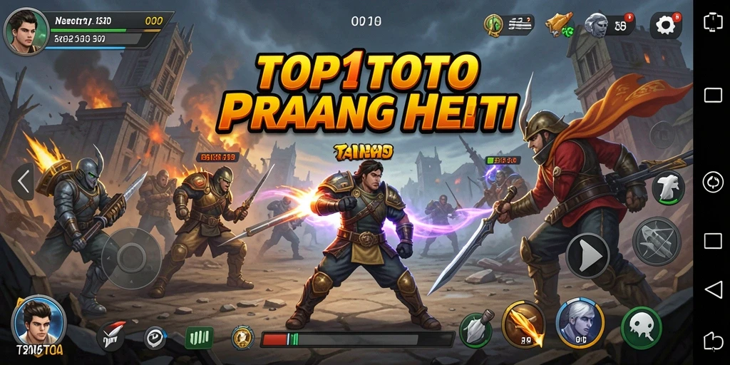Gameplay seru dan mendebarkan dari TOP1TOTO dengan aksi penuh laga.