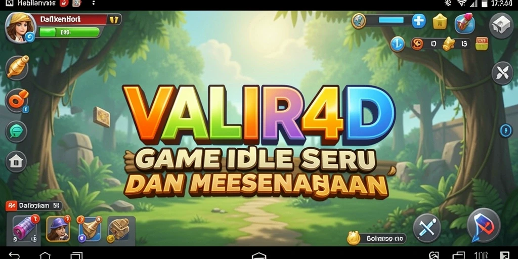 Screenshot VALIR4D menampilkan gameplay Idle yang menawan dan mengasyikkan.